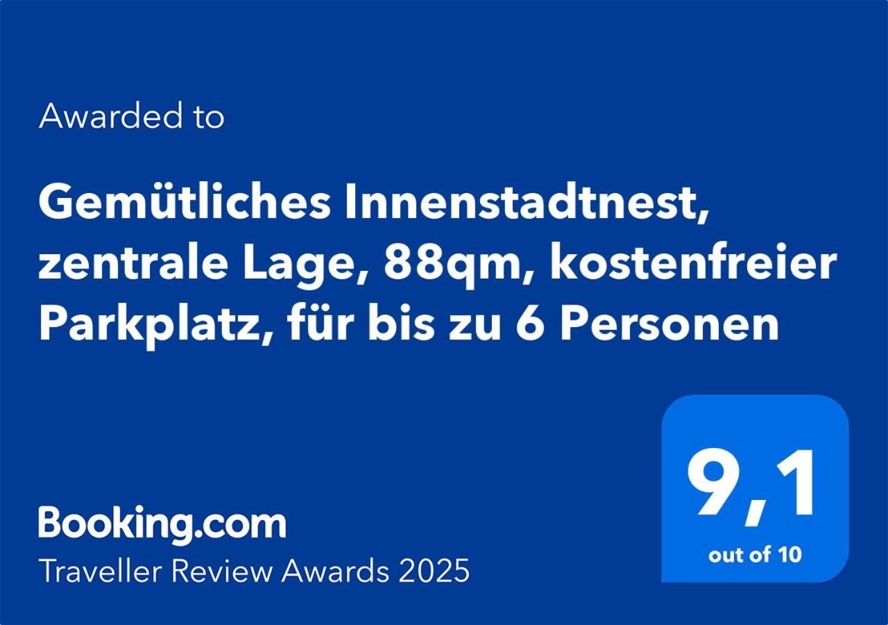 Gemuetliches Innenstadtnest, Zentrale Lage, 88Qm, Kostenfreier Parkplatz, Fuer Bis Zu 6 Personen Chociebuż Zewnętrze zdjęcie